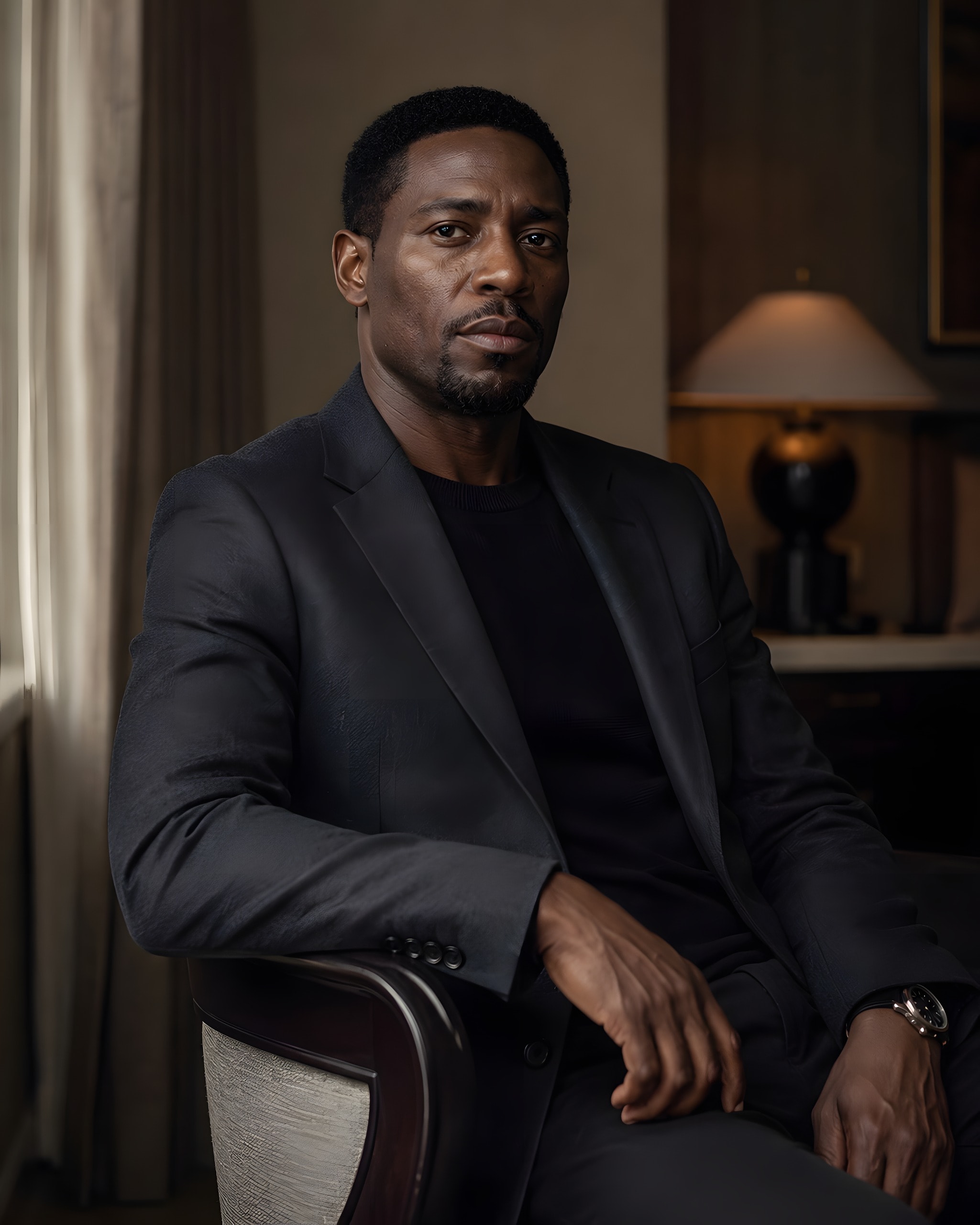 Idris N., editorial portrait