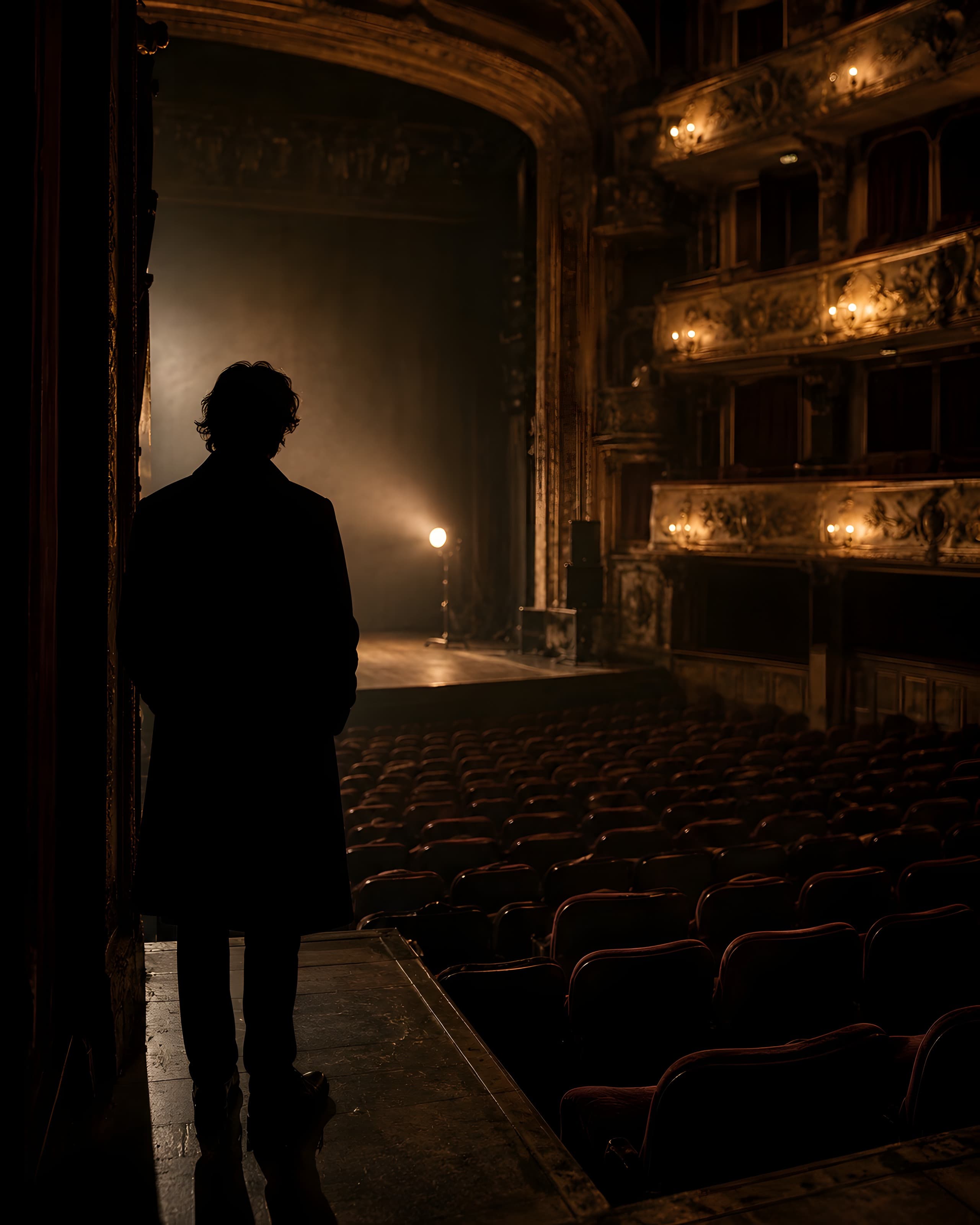 Actors: Range, and the room before the performance. · Maison Talent Collective