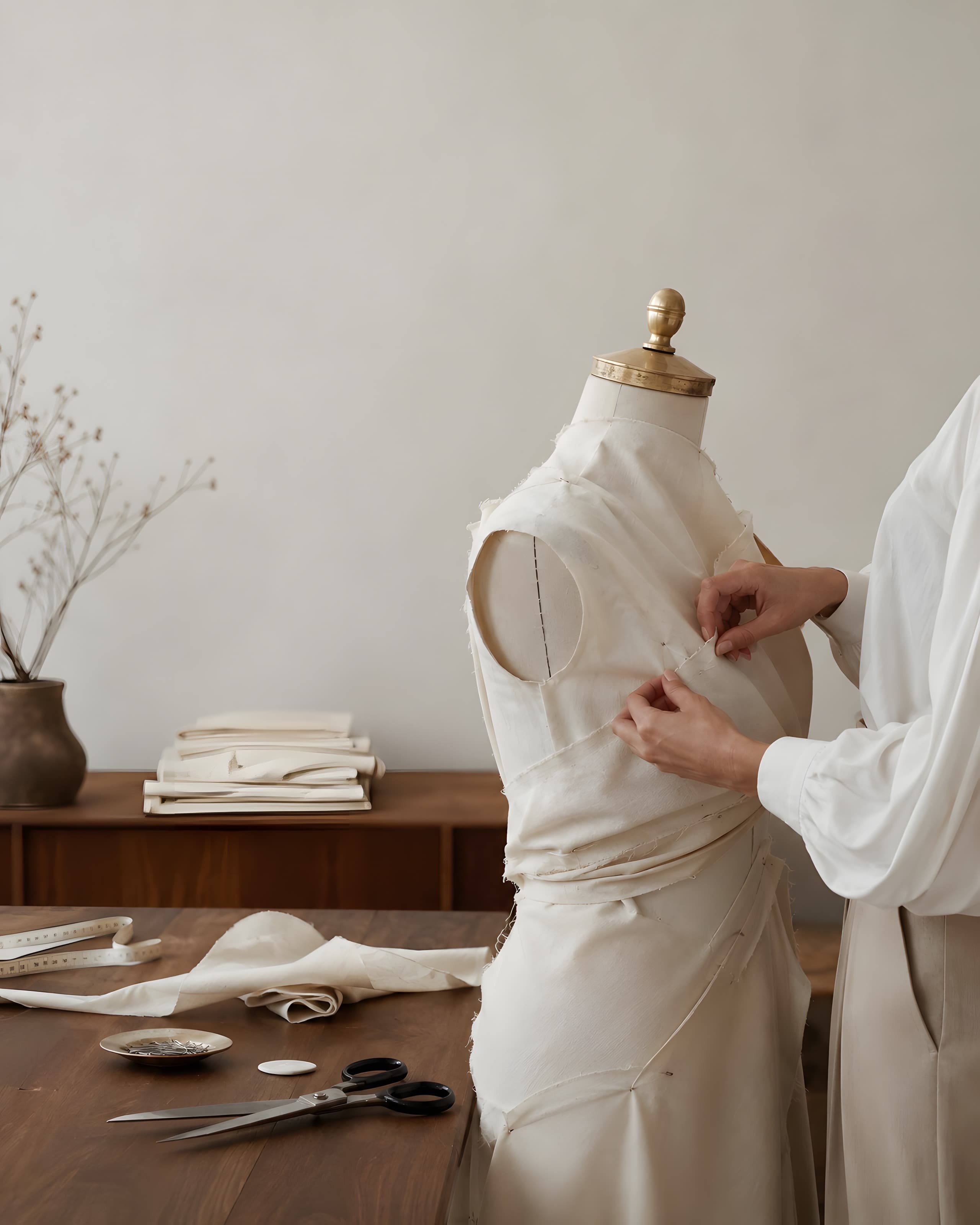 Designers: The atelier, and the work in progress. · Maison Talent Collective
